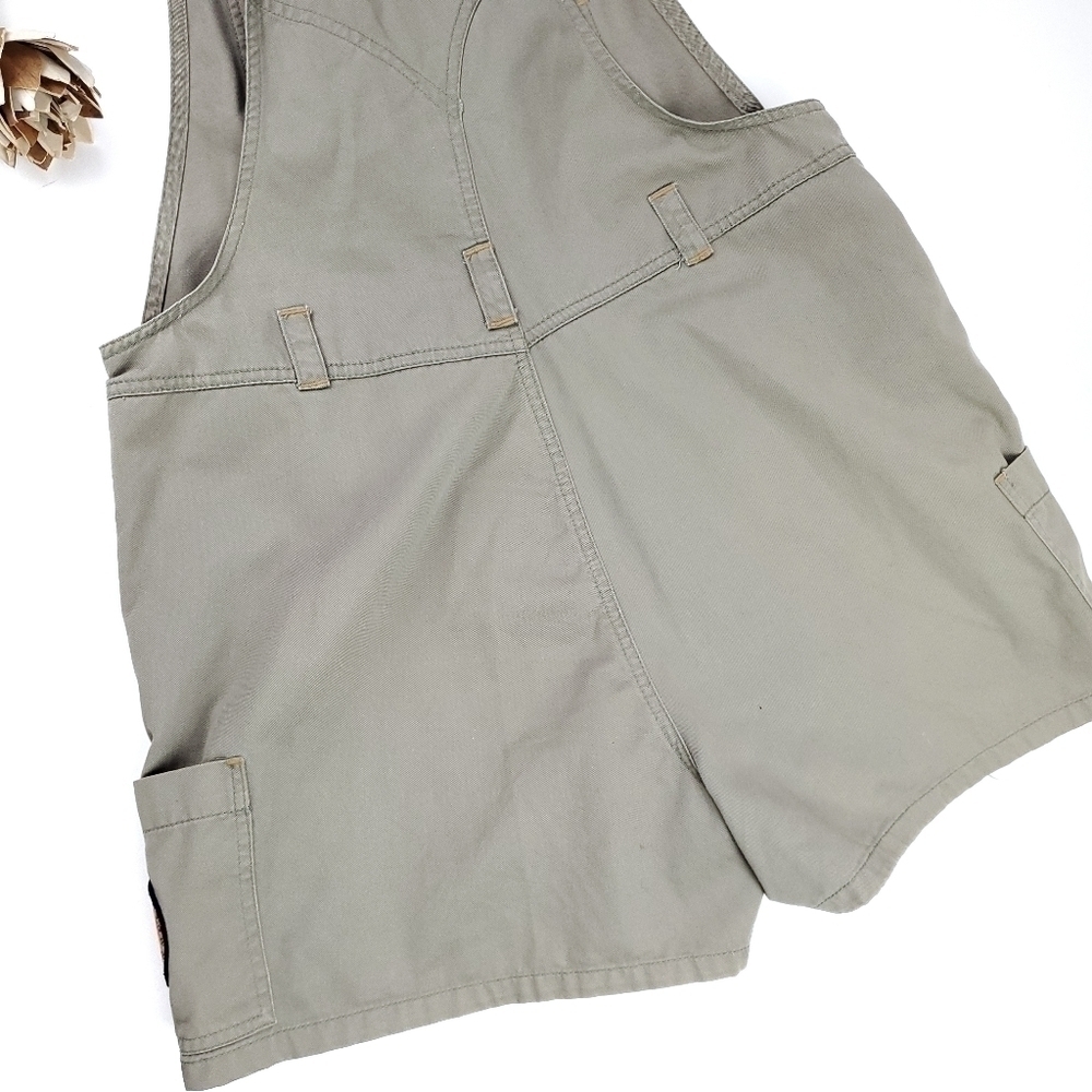 Mickey Unltd Girls Tan Multi Pocket Overall Sz XL - Picture 4 of 11